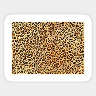 New Leopard Texture 5 Sticker